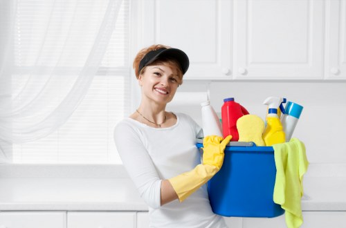 Customer complaint review process for carpet cleaning service
