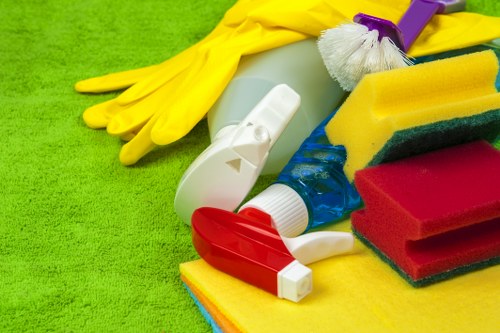 Local patio washing service for a shared courtyard space