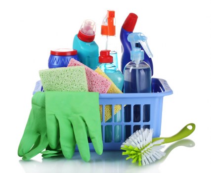 Professional cleaning of shared office kitchen and break area