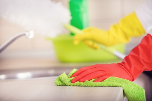 Deep cleaning treatment for a patterned rug